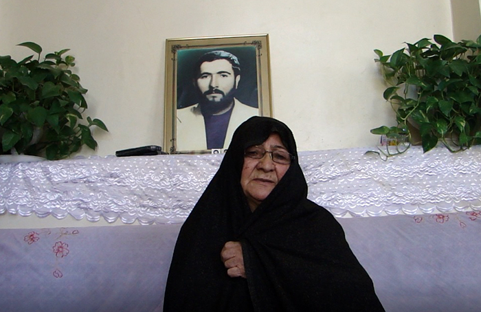 Khadijeh Khodaei, the mother of Morteza Akbari Nasab -Tabriz