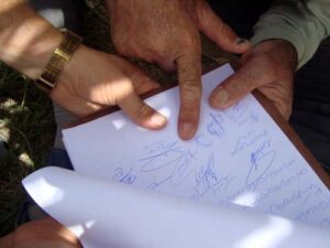 signatures - petition