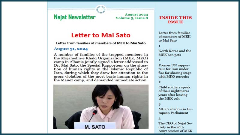 Nejat Newsletter No.116