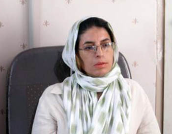 Mahin Najafi, the sister of Mohammad Jafar Najafi