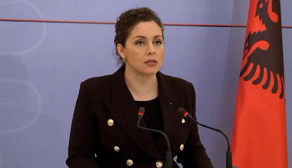 Olta Xhacka, Foreign minister of Albania