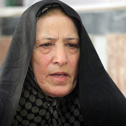 Roghayeh Fadai Oghlui, Hassan Rahnama's mother - Tabriz