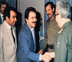 Rajavi and Saddam