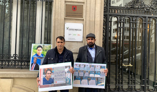 حضور جداشده ها در سفارت آلبانی در پاریس