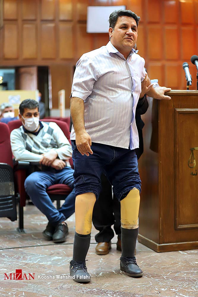 نادر چپچاپ در دادگاه