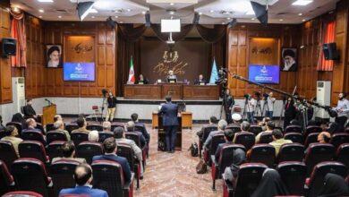 گزارش تصویری از جلسه دادگاه محاکمه سران مجاهدین خلق در تهران