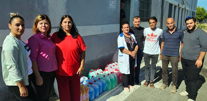 بازدید انجمن نجات آلبانی از ندامتگاه لیژا